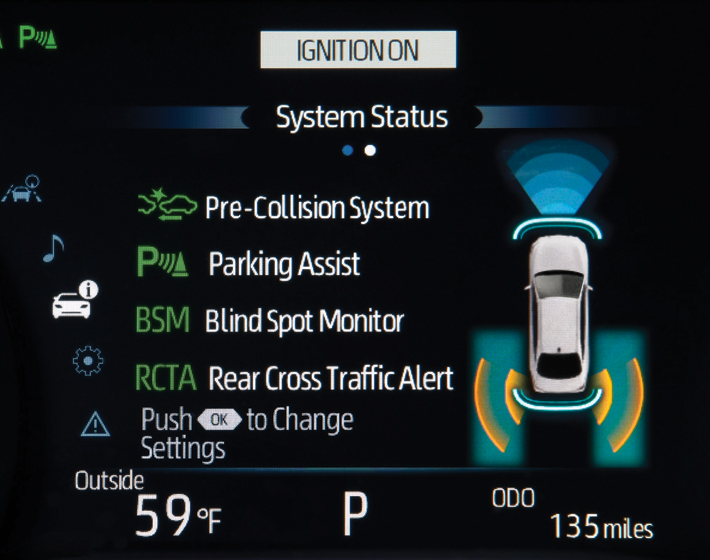2020 Avalon XLE interior