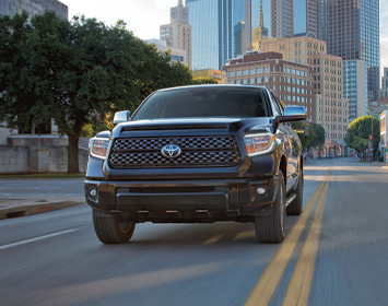 2020 Tundra Platinum interior