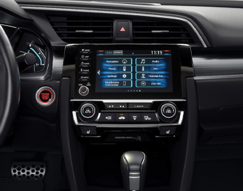 2020 Civic Touring interior