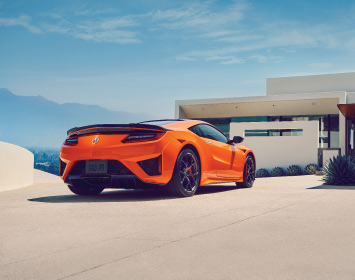 2020 Acura NSX Thermal Orange Pearl