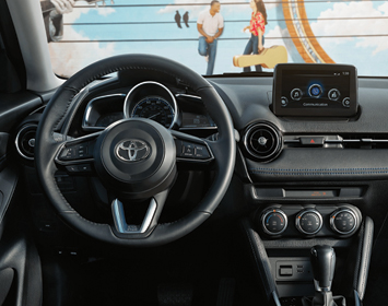 2020 Yaris XLE Hatchback interior
