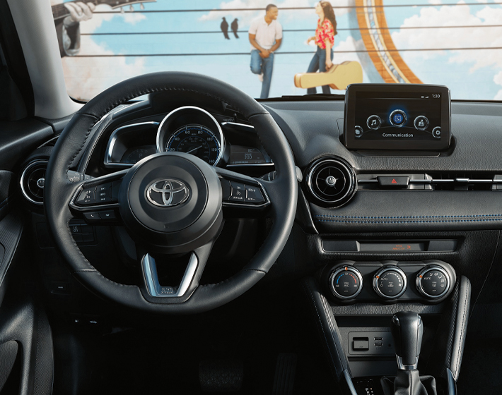 2020 Yaris XLE interior