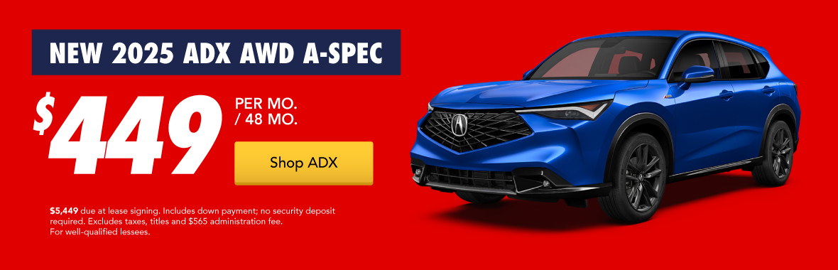 Summer of Performance - ADX Lease - Dealership Special